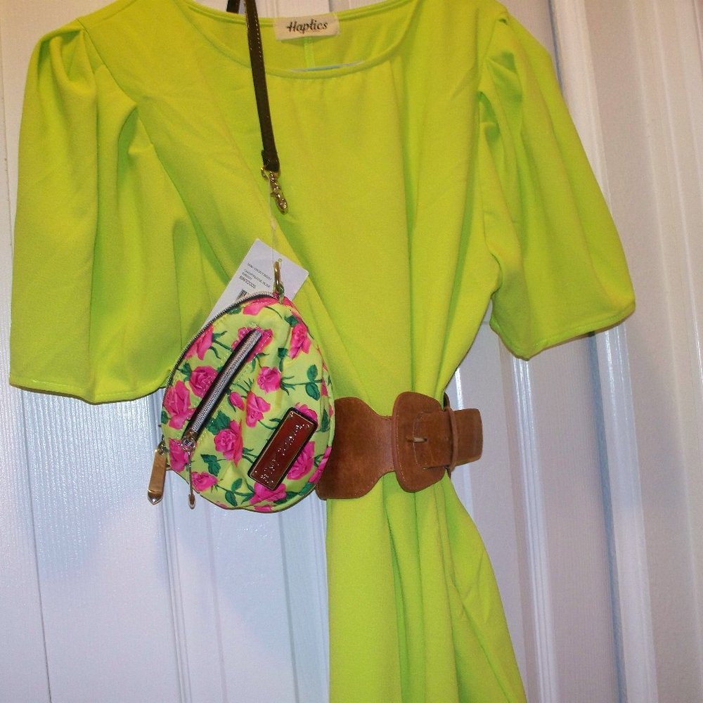 Blouse lime green